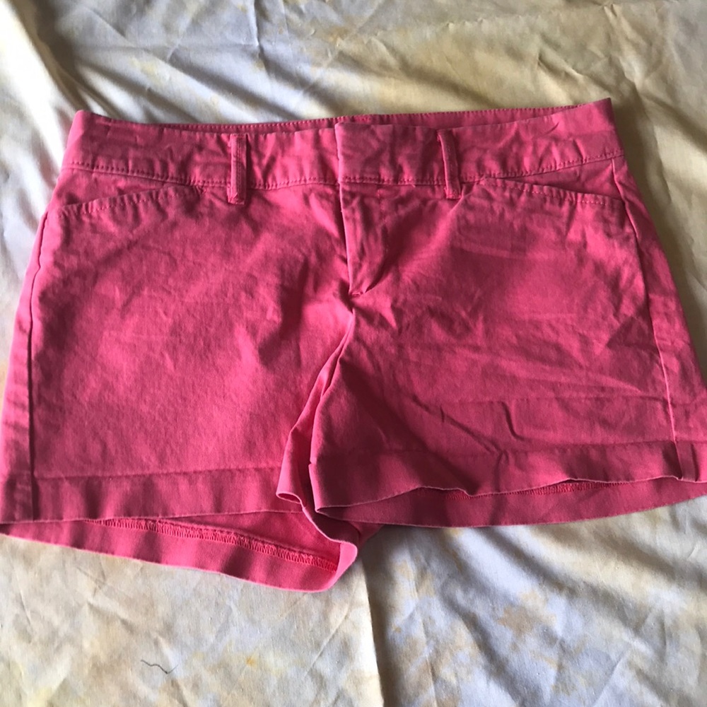 Bubblegum pink shorts